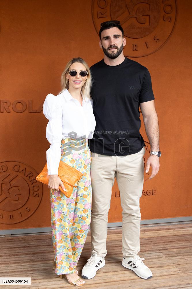 2025 French Open - Celebrities at Village Day 15 NB