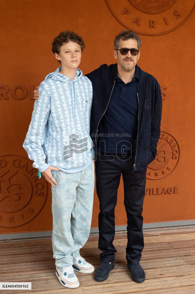 2025 French Open - Celebrities at Village Day 15 NB