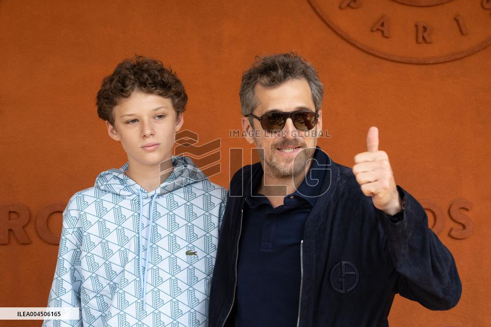 2025 French Open - Celebrities at Village Day 15 NB