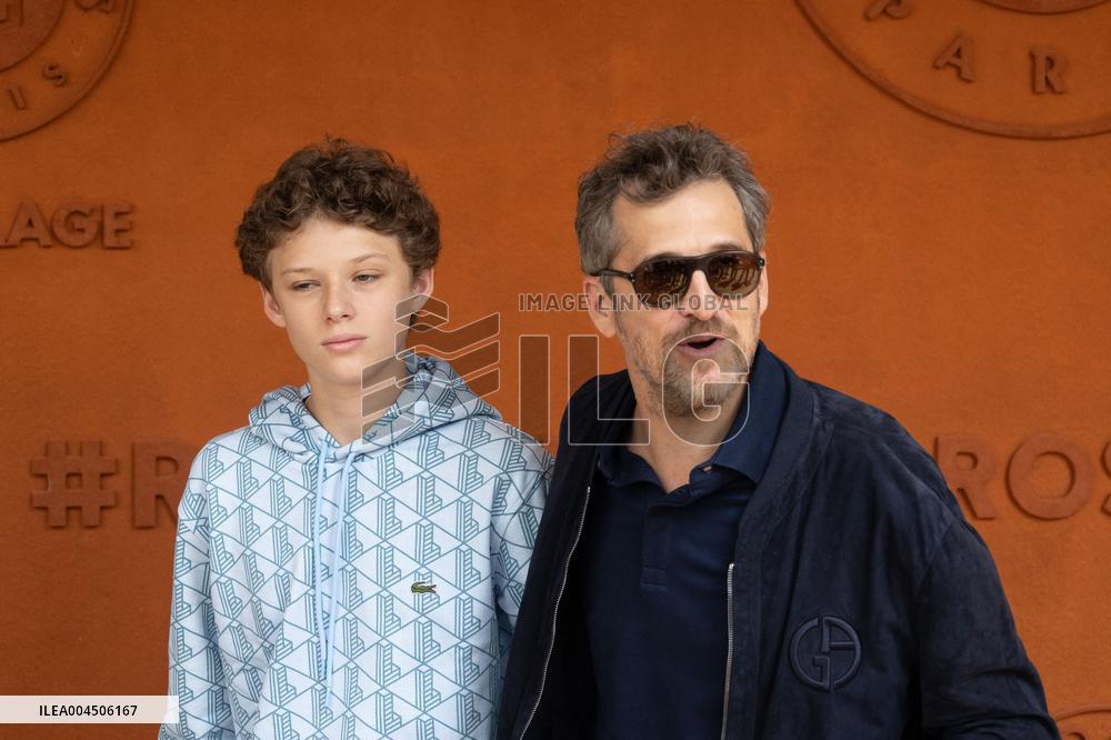 2025 French Open - Celebrities at Village Day 15 NB