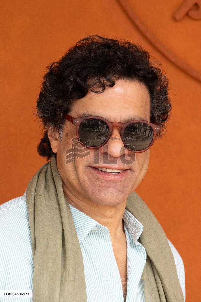 2025 French Open - Celebrities at Village Day 15 NB