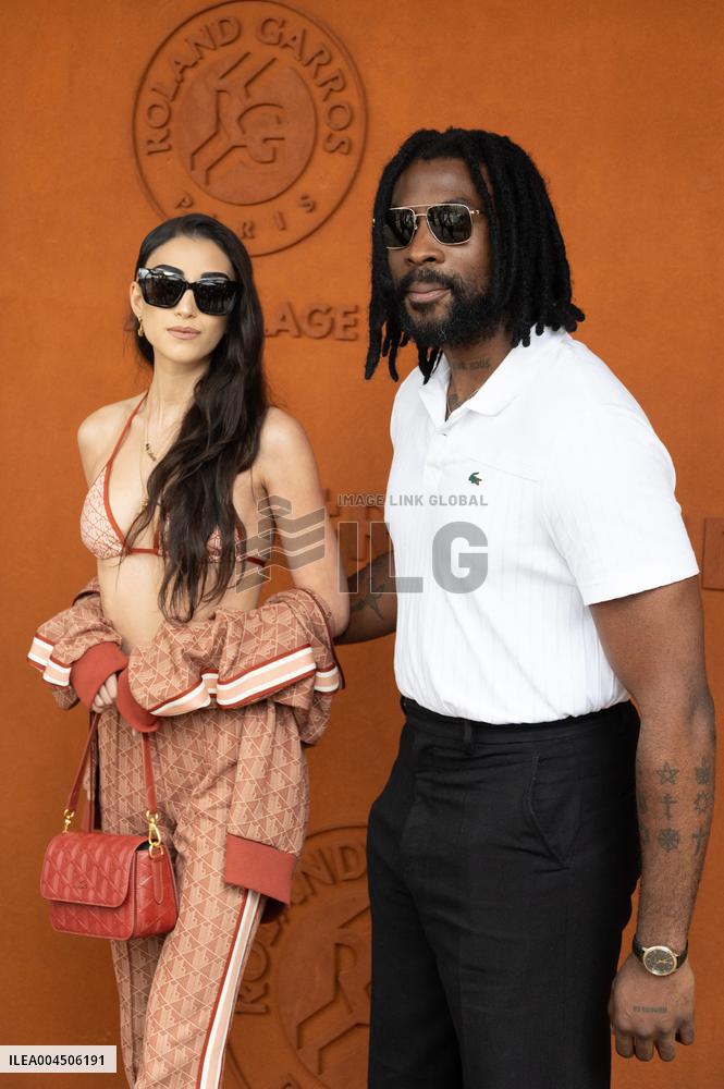 2025 French Open - Celebrities at Village Day 15 NB