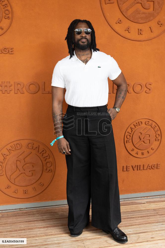 2025 French Open - Celebrities at Village Day 15 NB