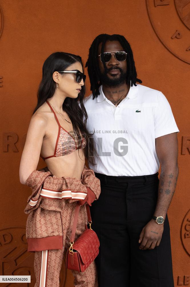 2025 French Open - Celebrities at Village Day 15 NB