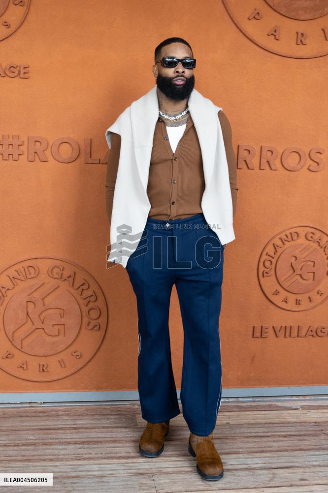 2025 French Open - Celebrities at Village Day 15 NB