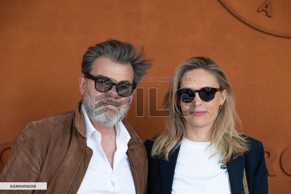 2025 French Open - Celebrities at Village Day 15 NB
