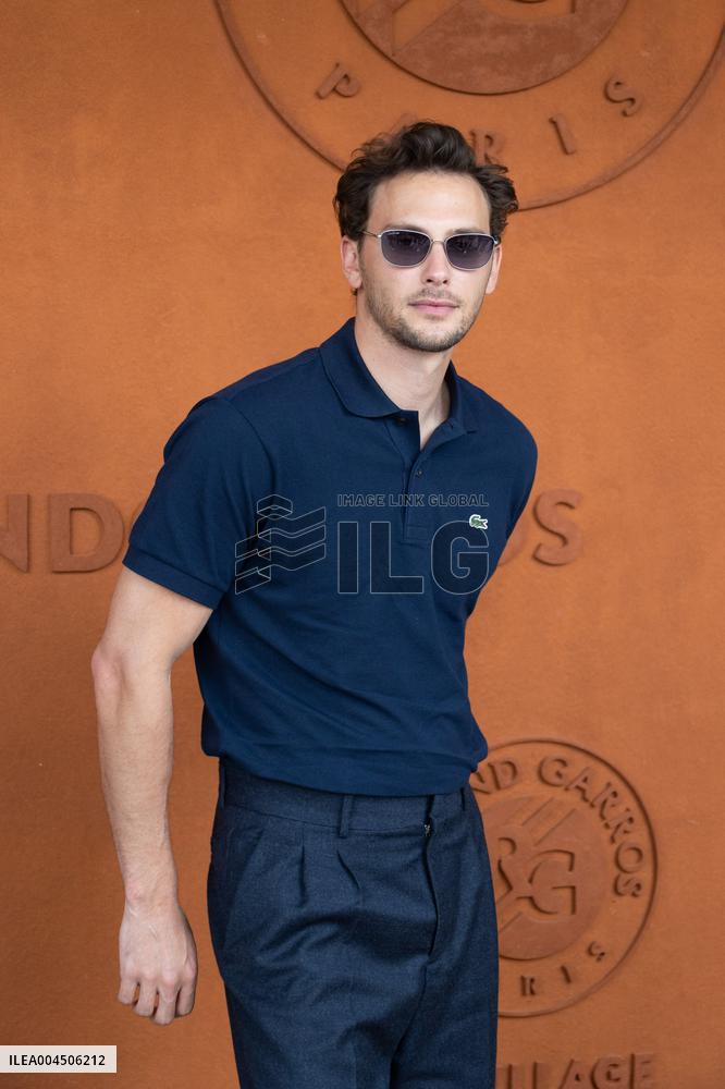 2025 French Open - Celebrities at Village Day 15 NB