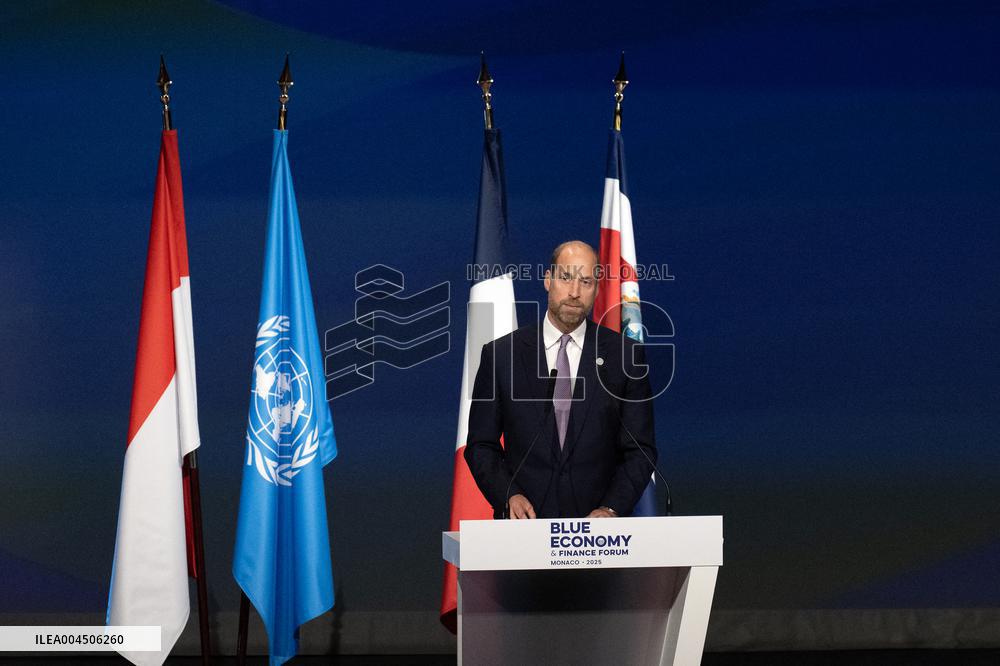 French President Macron visits- Monaco