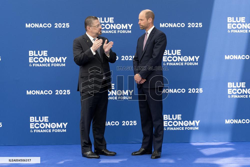 French President Macron visits- Monaco