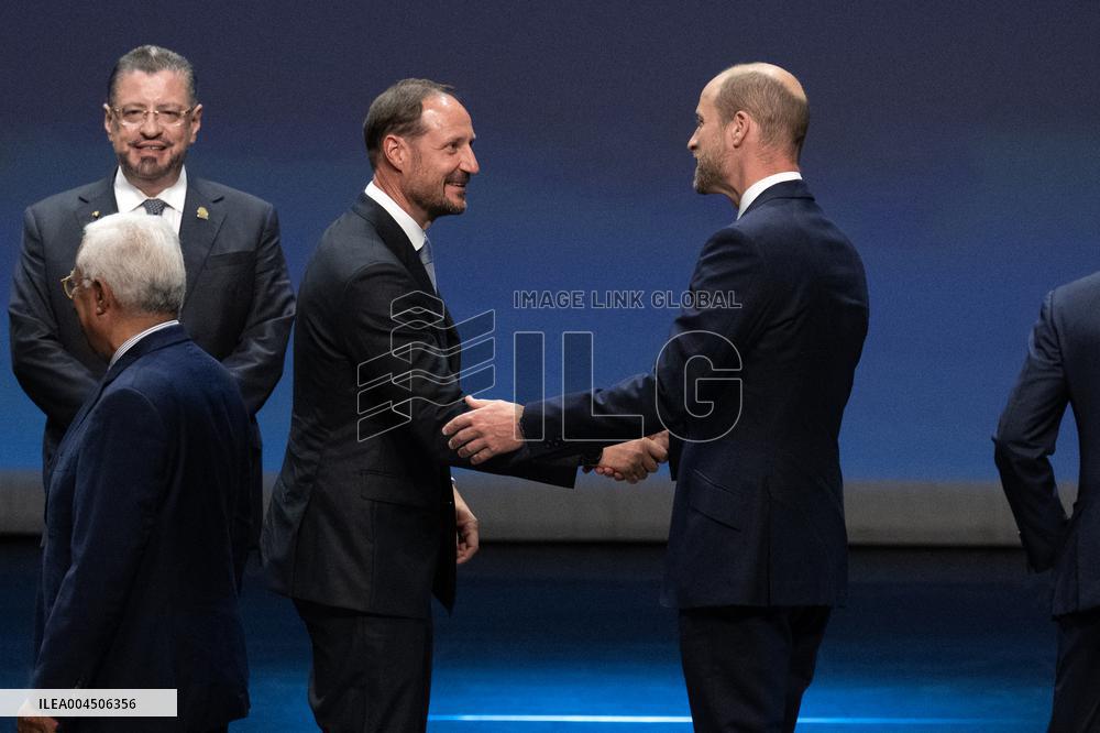 French President Macron visits- Monaco