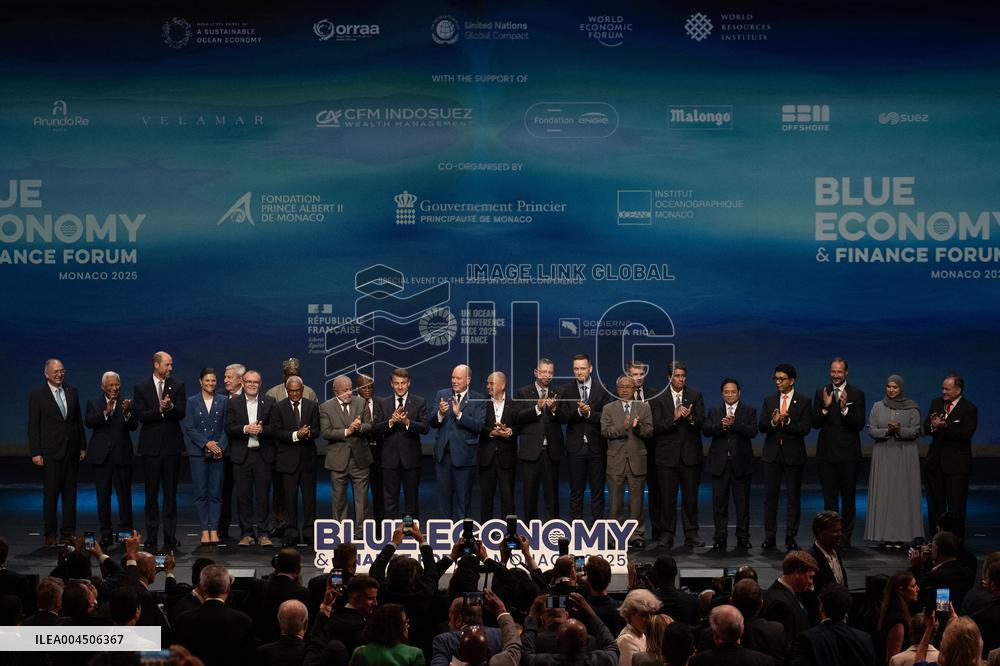 French President Macron visits- Monaco