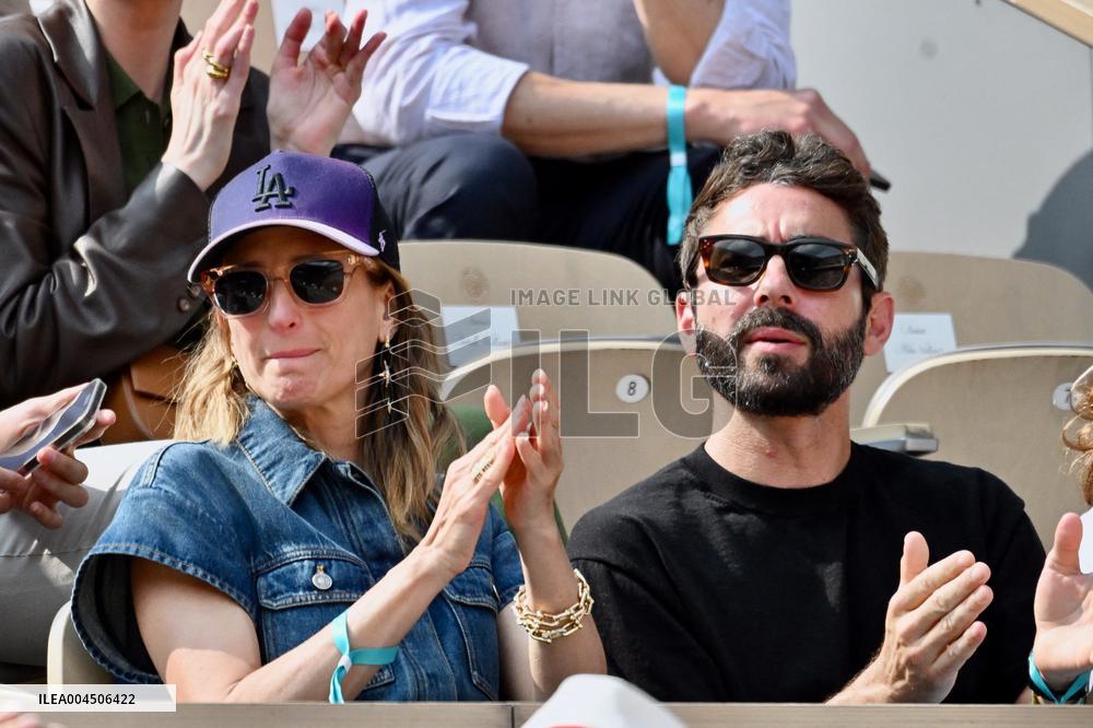 French Open 2025 - VIPs In The Stands - Day 15