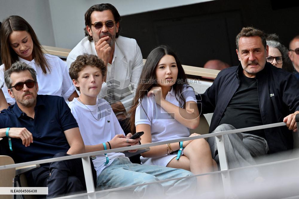 French Open 2025 - VIPs In The Stands - Day 15