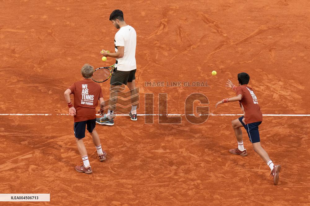2025 French Open - Carlos Alcaraz LZ