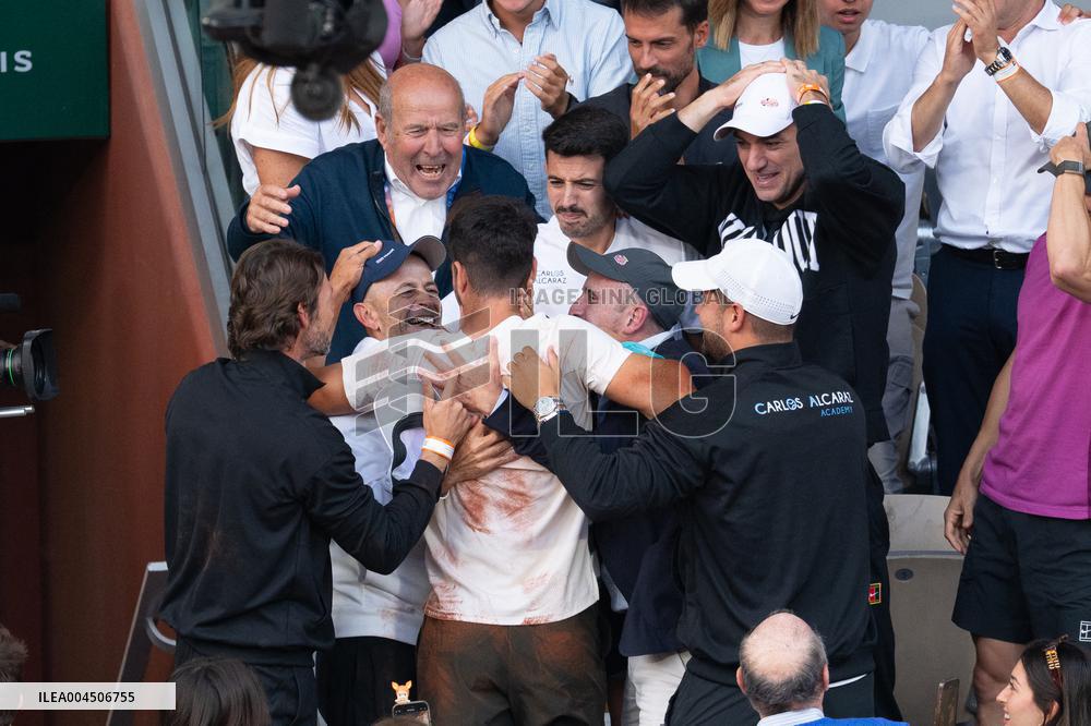 2025 French Open - Carlos Alcaraz LZ