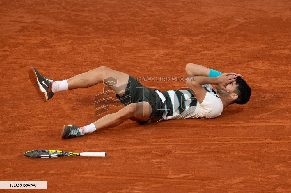 2025 French Open - Carlos Alcaraz LZ