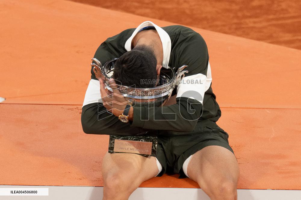 2025 French Open - Carlos Alcaraz LZ