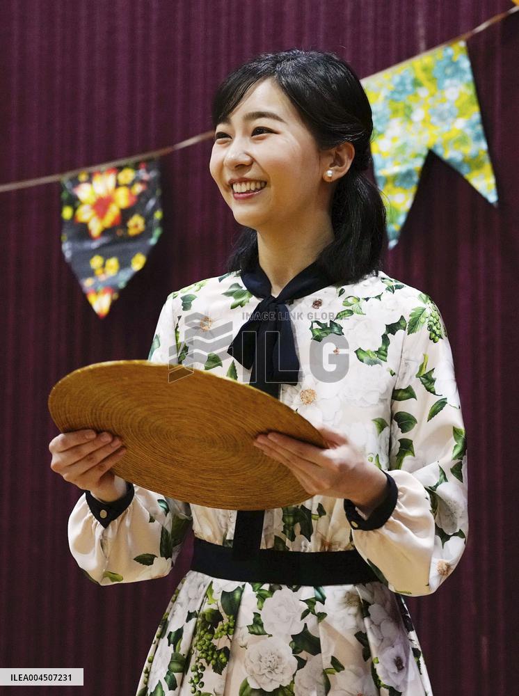 Japan's Princess Kako visits Brazil