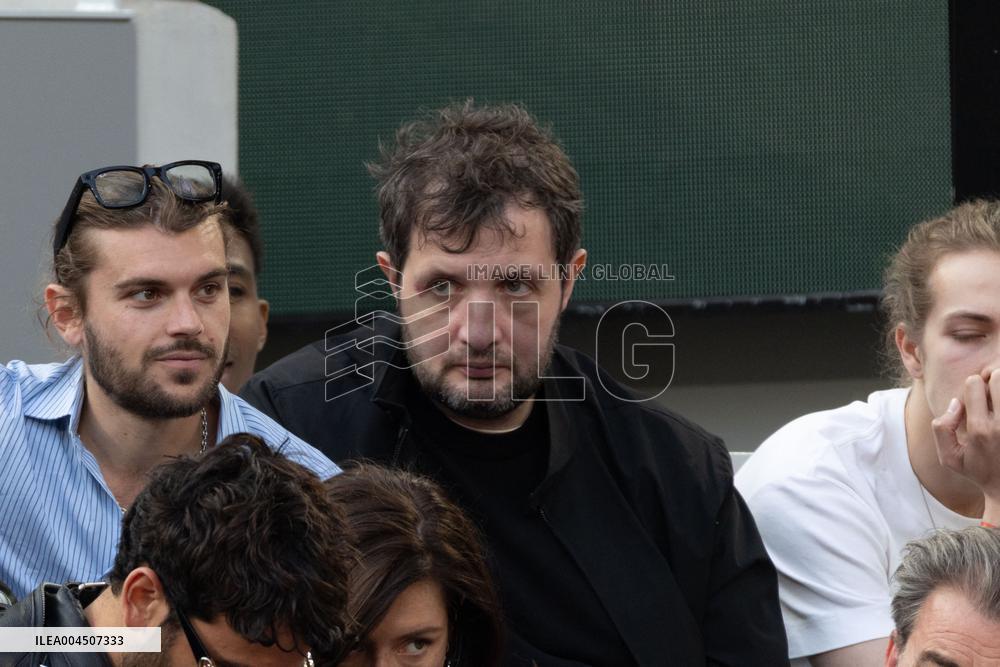 2025 French Open - Celebrities In Stand Day 15 NB