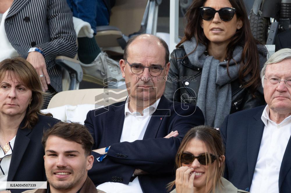 2025 French Open - Celebrities In Stand Day 15 NB