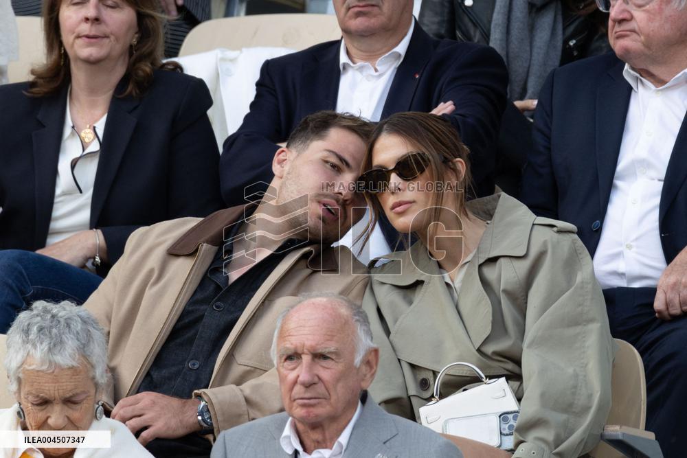2025 French Open - Celebrities In Stand Day 15 NB