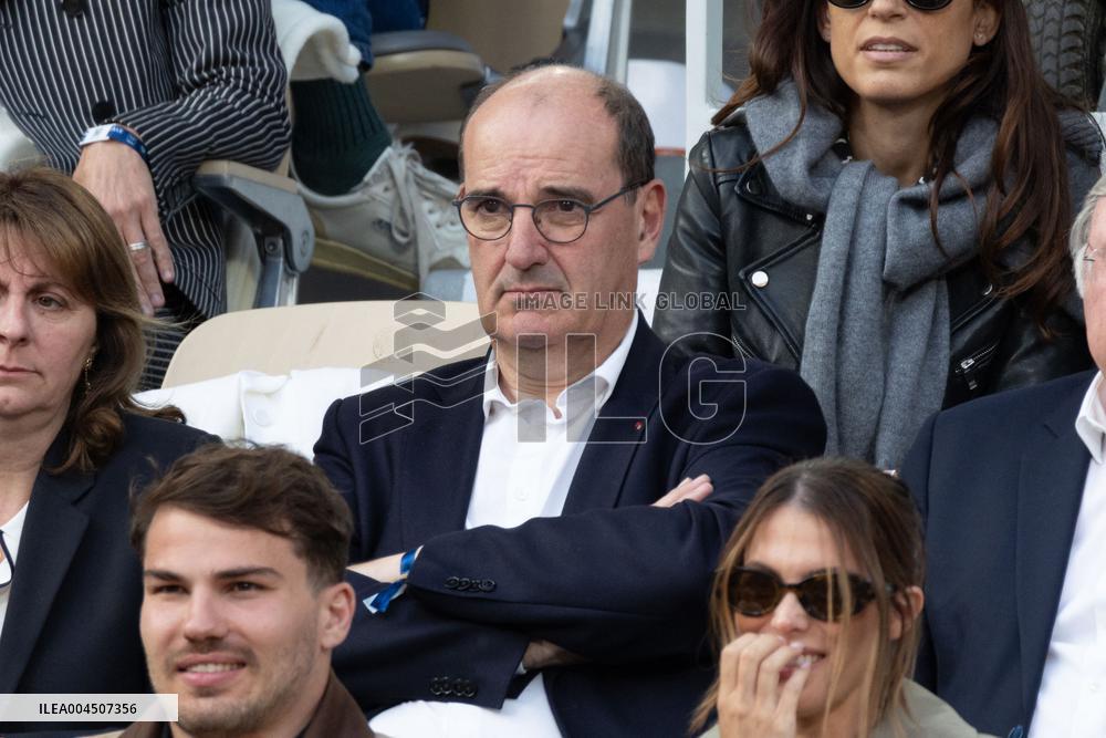 2025 French Open - Celebrities In Stand Day 15 NB