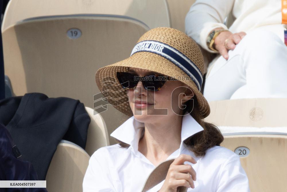 2025 French Open - Celebrities In Stand Day 15 NB