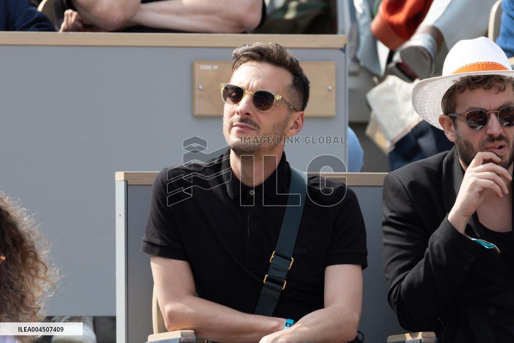 2025 French Open - Celebrities In Stand Day 15 NB