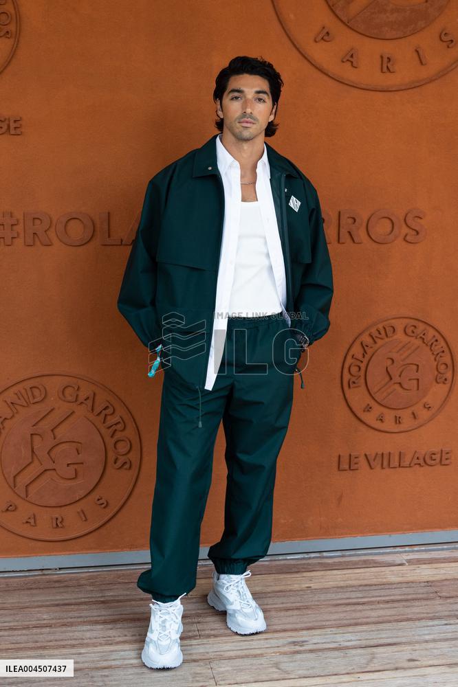 2025 French Open - Celebrities at Village Day 15 NB