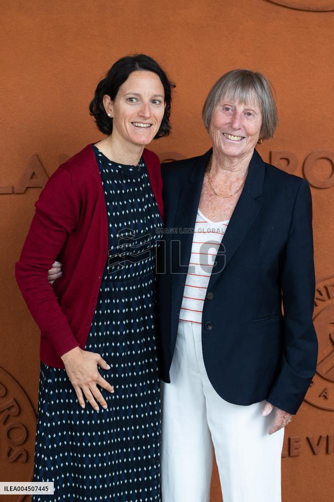 2025 French Open - Celebrities at Village Day 15 NB