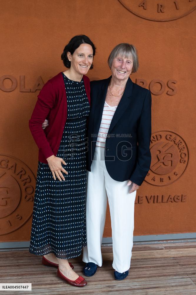 2025 French Open - Celebrities at Village Day 15 NB