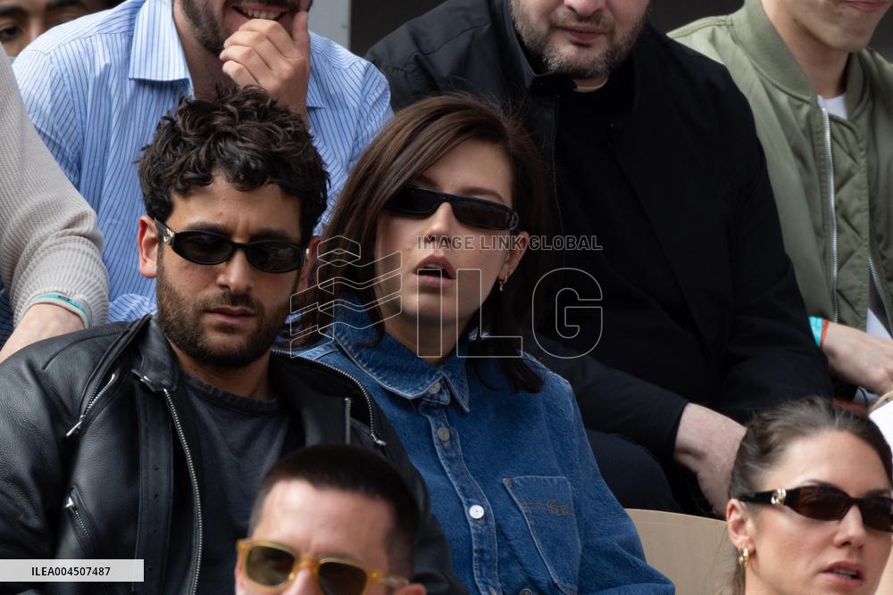 2025 French Open - Celebrities In Stand Day 15 NB