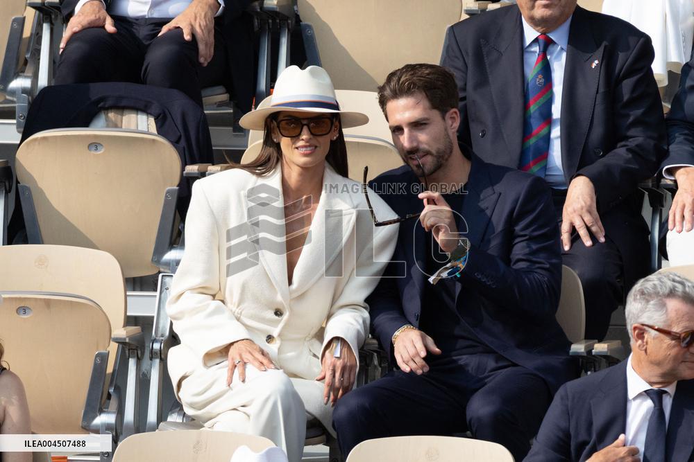 2025 French Open - Celebrities In Stand Day 15 NB