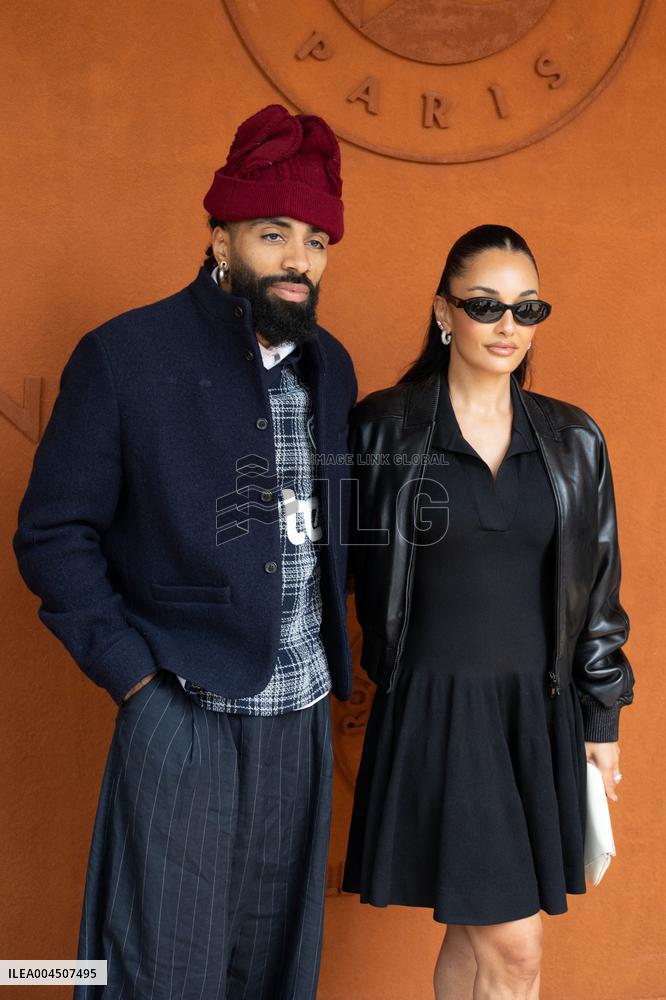 2025 French Open - Celebrities at Village Day 15 NB