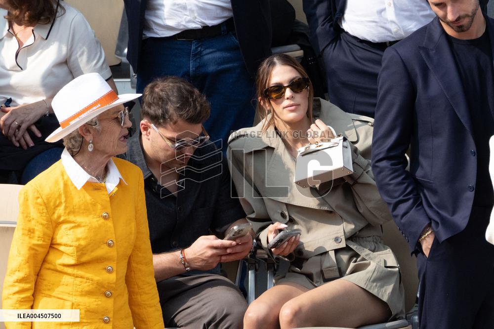 2025 French Open - Celebrities In Stand Day 15 NB