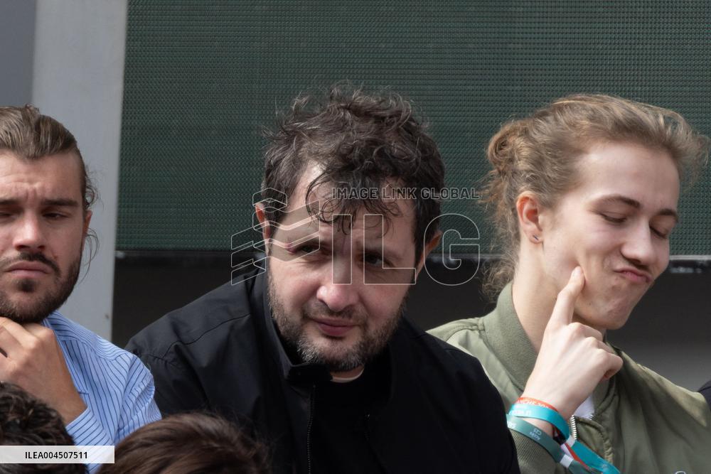 2025 French Open - Celebrities In Stand Day 15 NB