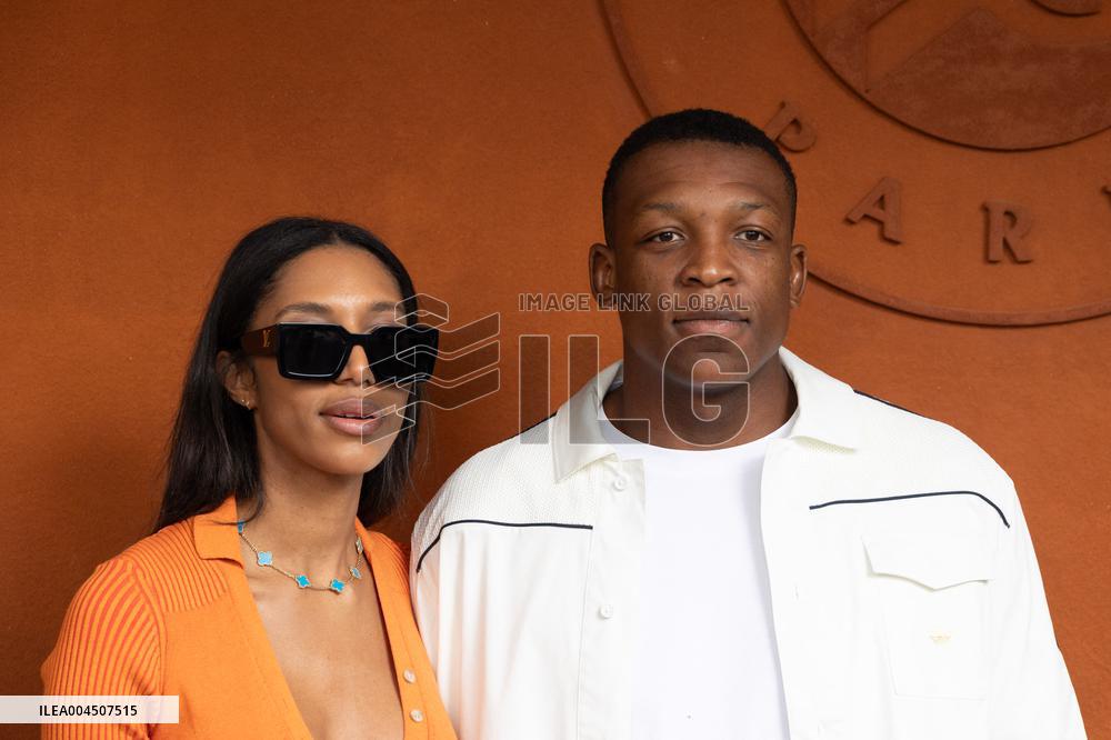 2025 French Open - Celebrities at Village Day 15 NB