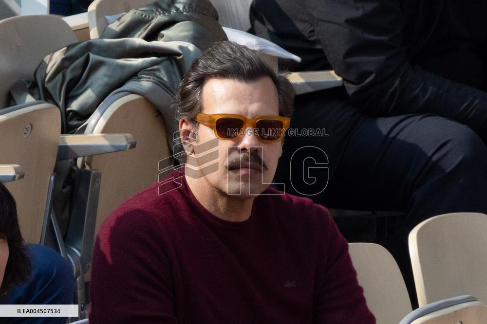 2025 French Open - Celebrities In Stand Day 15 NB