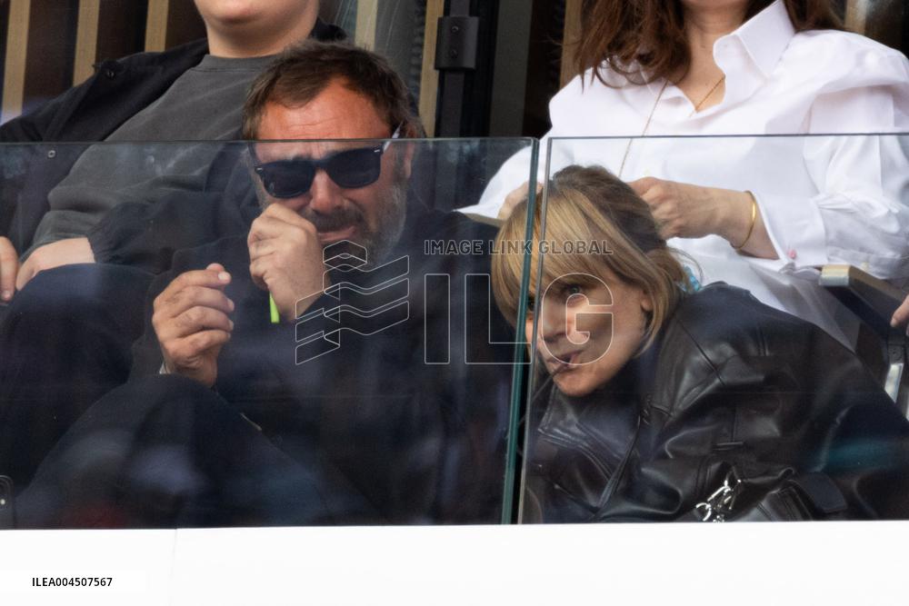 2025 French Open - Celebrities In Stand Day 15 NB
