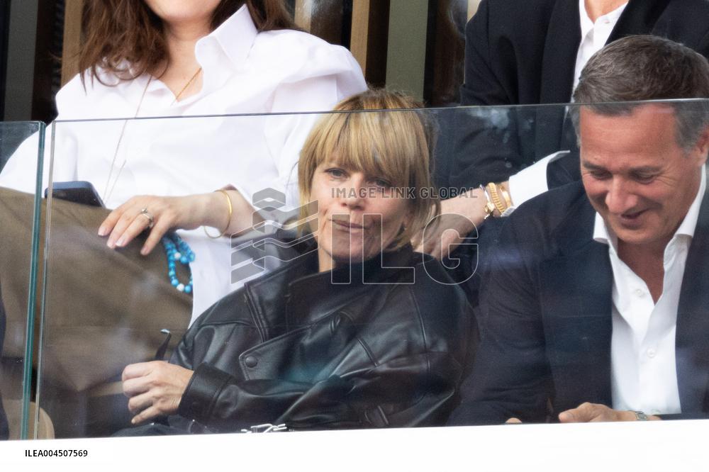 2025 French Open - Celebrities In Stand Day 15 NB