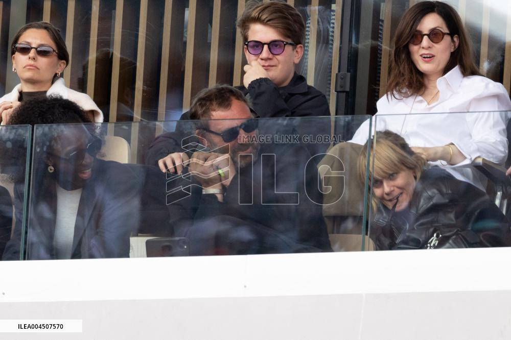 2025 French Open - Celebrities In Stand Day 15 NB