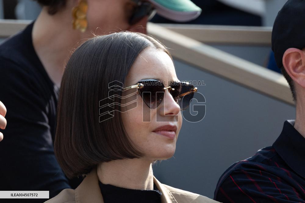 2025 French Open - Celebrities In Stand Day 15 NB