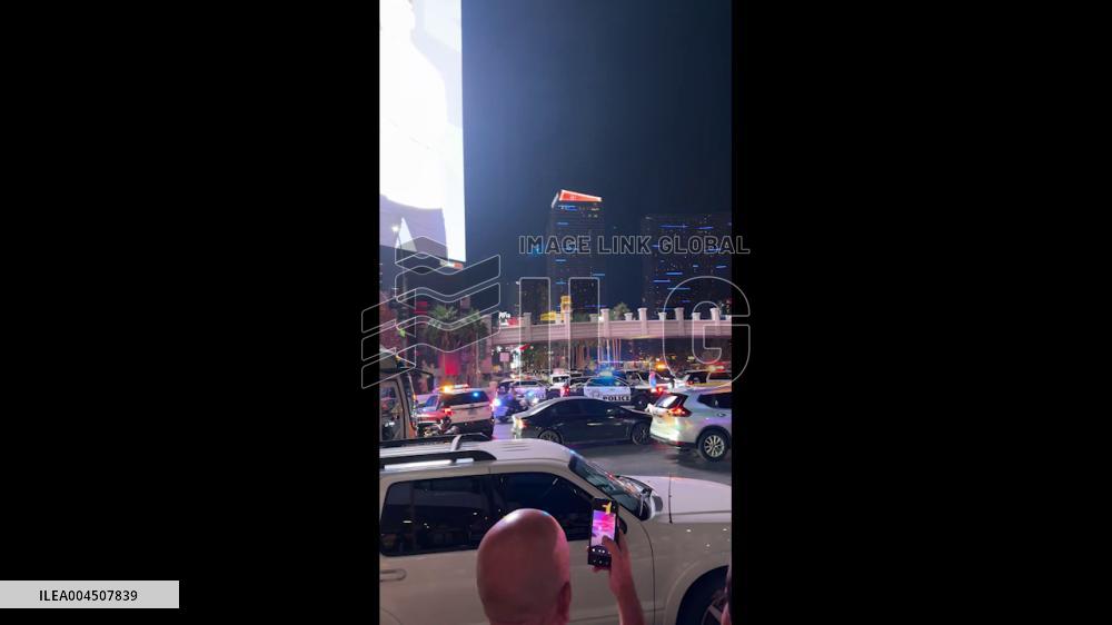 US: Police Respond to Reported Shooting Outside Bellagio Hotel in Las Vegas