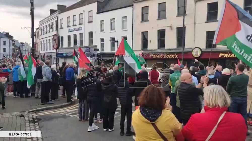 UK: ‘Great March for Palestine’ Takes Place in Northern Ireland
