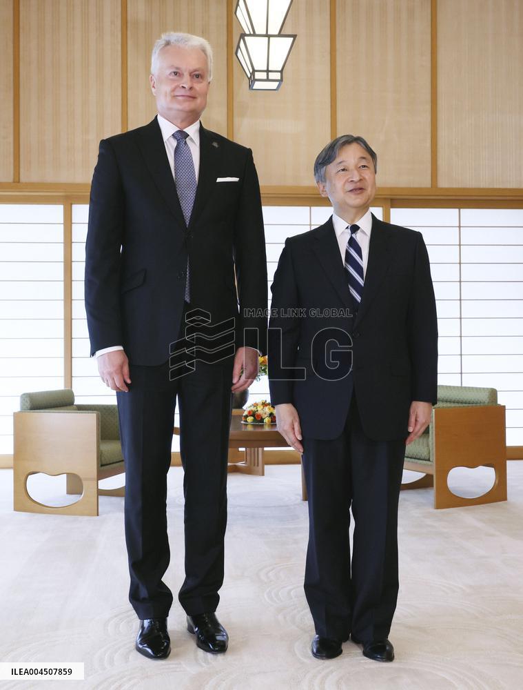 Lithuanian president in Japan