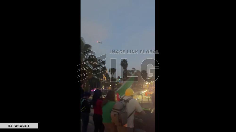 US: Riots Over Immigration Operations Intensify in Los Angeles 5