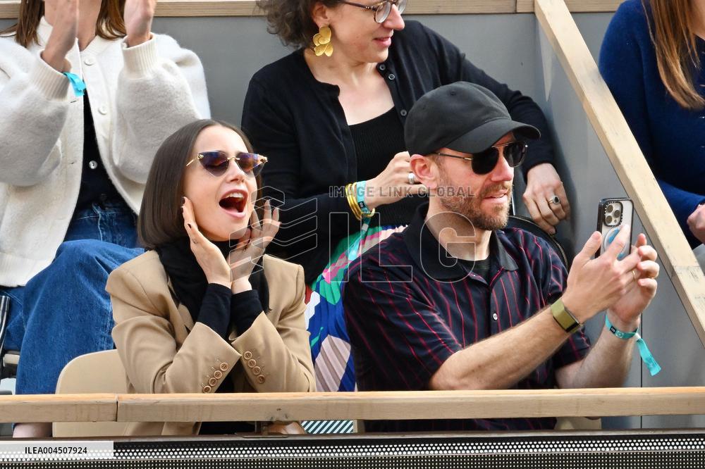2025 French Open - Celebrities In Stand Day 15