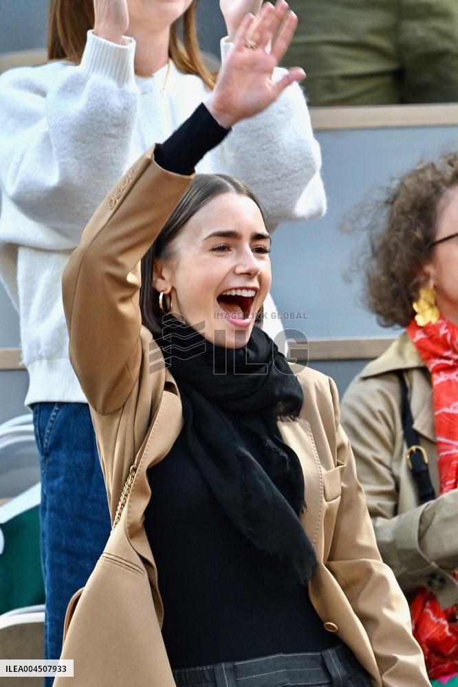 2025 French Open - Celebrities In Stand Day 15