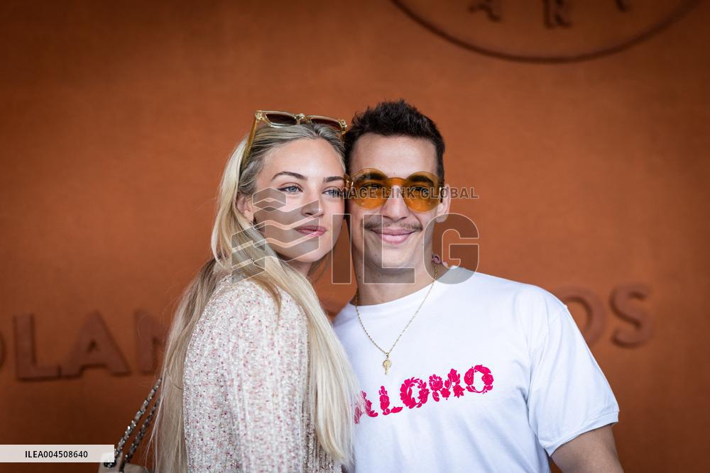 2025 French Open - Celebrities at Village Day 15 NB