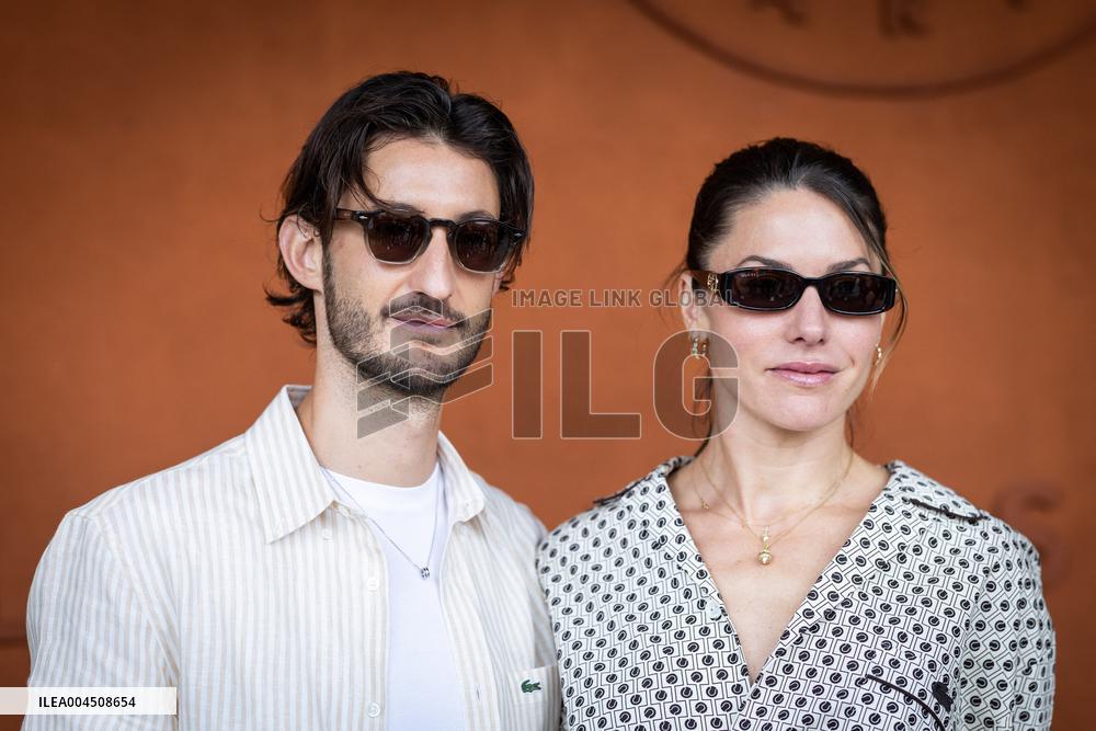2025 French Open - Celebrities at Village Day 15 NB